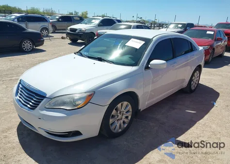 2013 Chrysler 200 Lx из США, поврежденный, VIN 1C3CCBAB1DN647164